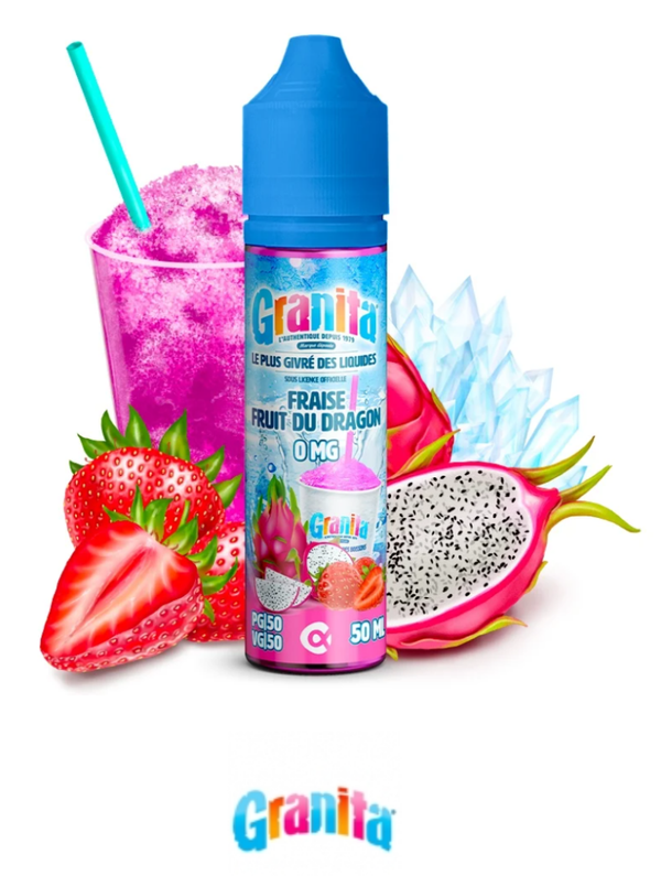 Fraise Fruit du Dragon 50ml - Granita