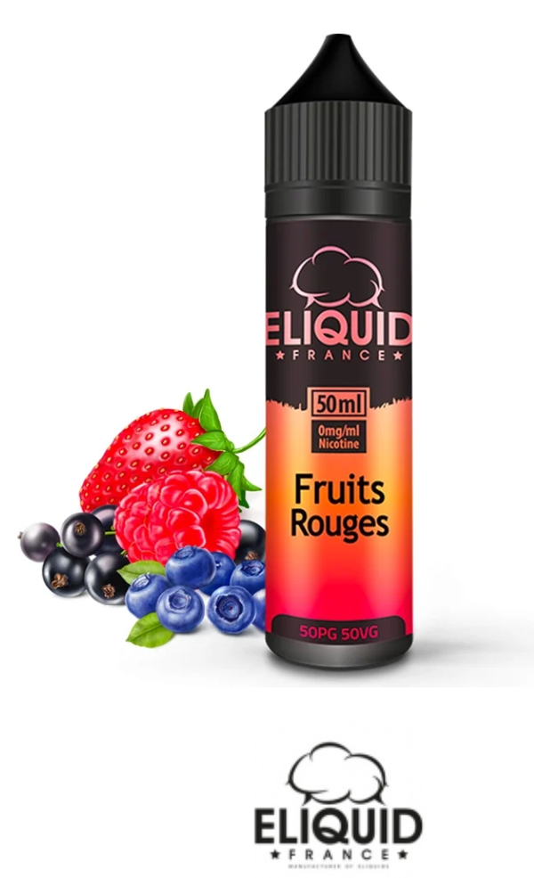 Fruits Rouges 50ml - Eliquid France