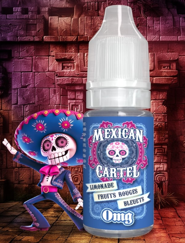 Limonade Fruits Rouges Bleuets 10ml - Mexican Cartel