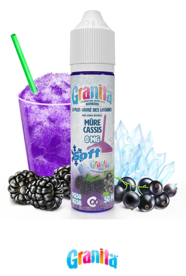 Mûre Cassis Soft 50ml - Granita