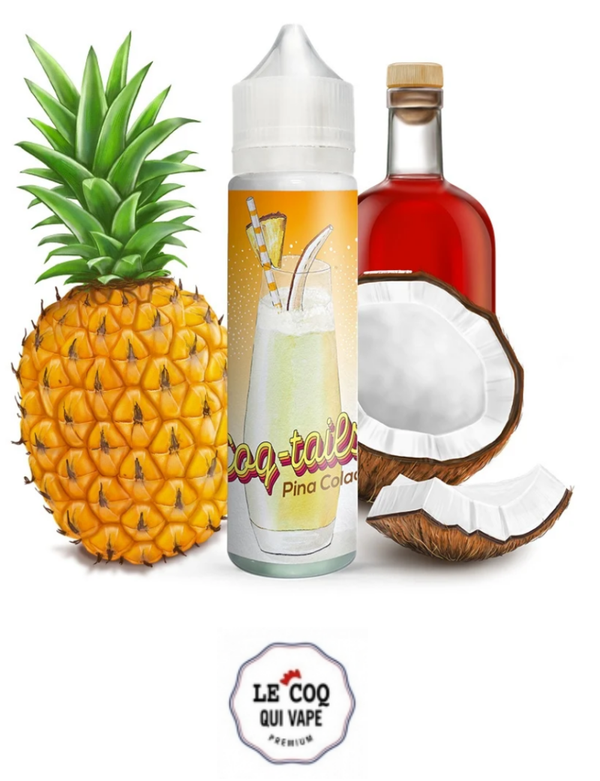 Pina Colada 50ml - Le Coq qui Vape