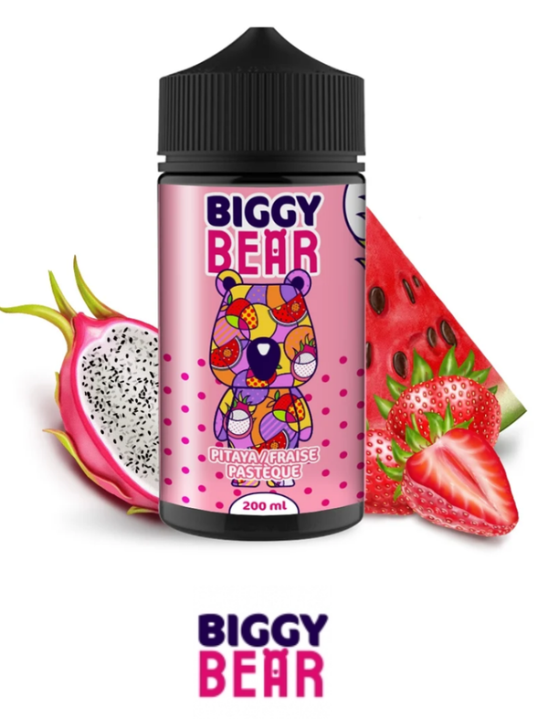Pitaya Fraise Pastèque 200ml - Biggy Bear