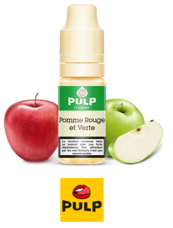 Pomme Rouge et Verte 10ml - Pulp