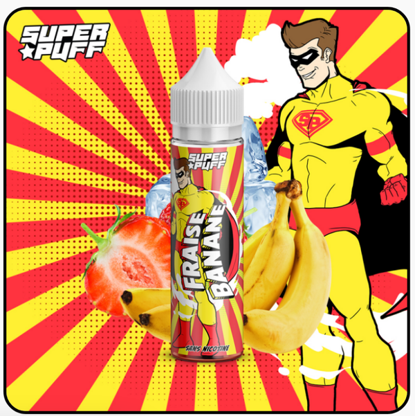 Fraise Banane 50ml - Super Puff