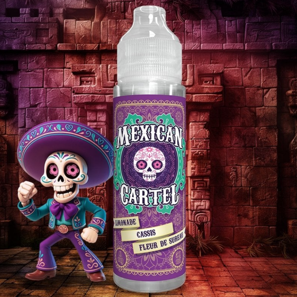 Limonade Cassis Fleur de Sureau 50ml - Mexican Cartel