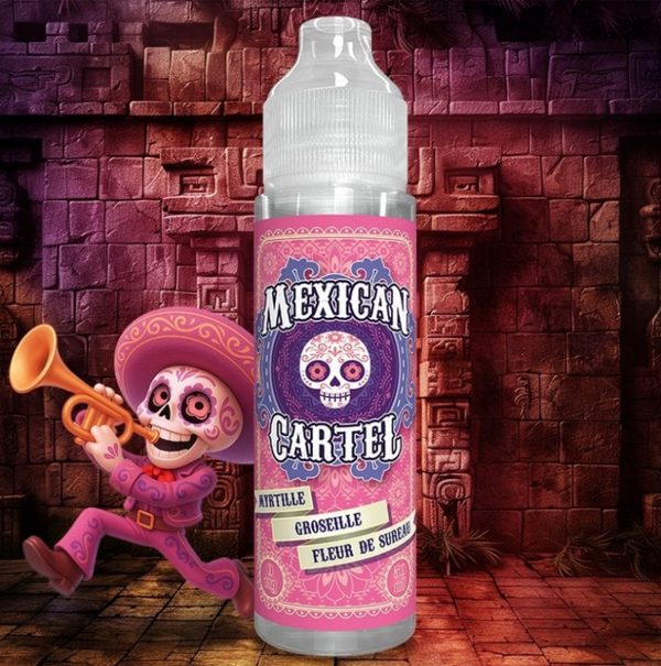 Myrtille Groseille Fleur de Sureau 50ml - Mexican Cartel