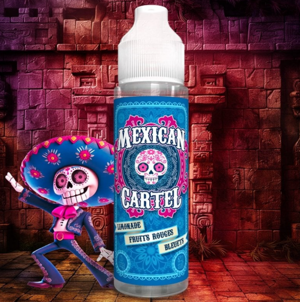 Limonade Fruits Rouges Bleuets 50ml - Mexican Cartel