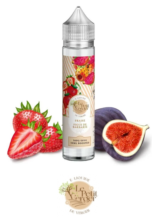 Fraise Figue de Barbarie 50ml - Le Petit Verger