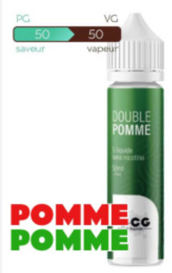 Double Pomme 50ml - ECG