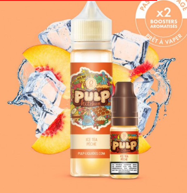 Pack 60ml Ice Tea Pèche - Pulp