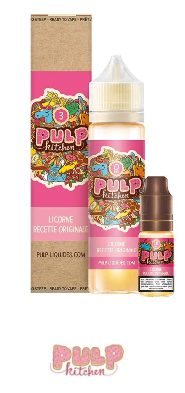 Pack 60ml Licorne - Pulp