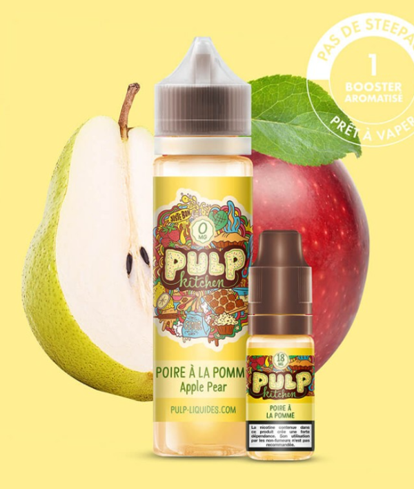 Pack 60ml Poire à la Pomme - Pulp