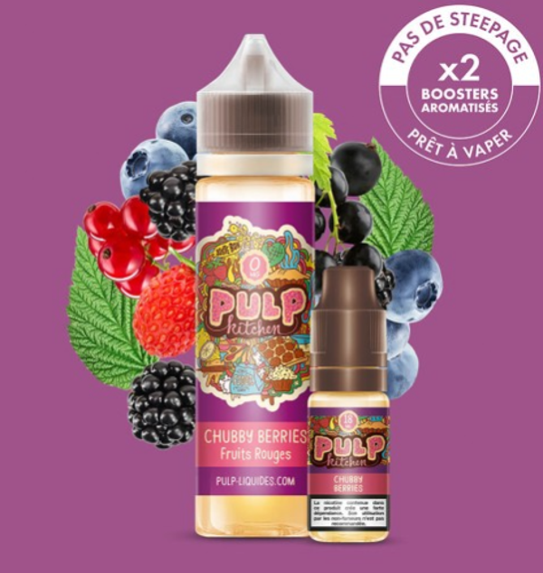 Pack 60ml Pulp Chubby Berries Flower - Pulp