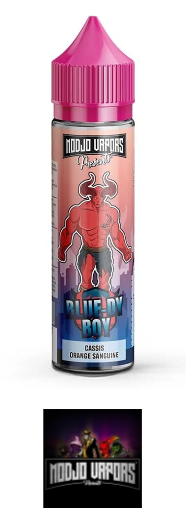 Blue-Dy Boy 50ml - Modjo Vapors