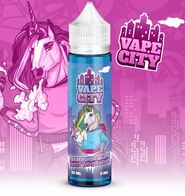 Framboise Bleue Dragon 100ml - Vape City
