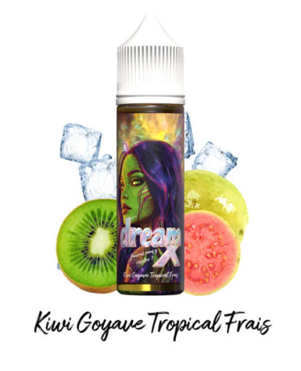 Kiwi Goyave Tropical Frais 50 ml - Dream X
