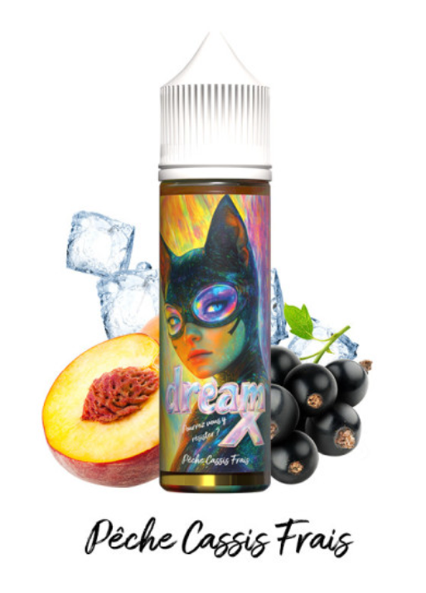 Pêche Cassis Frais 50 ml - Dream X