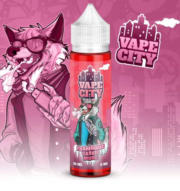 Framboise Cassis Mûre 50ml - Vape City