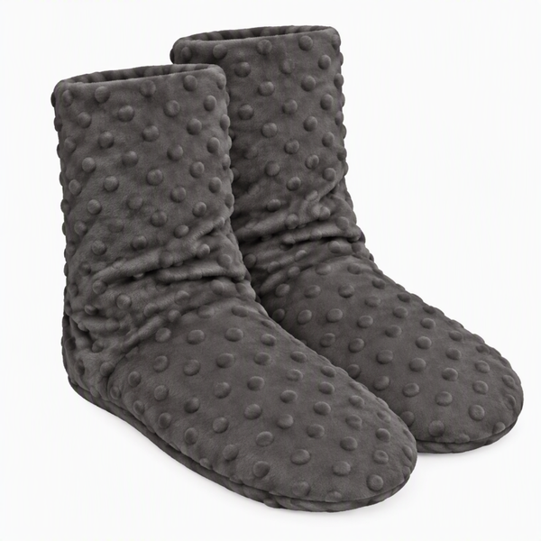 Ash Gray - Women's Spa Booties