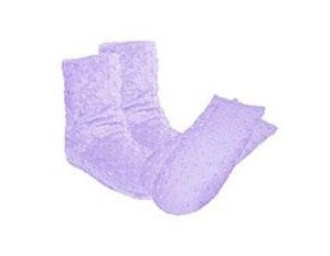 Lilac - Women's Booties/Mittens Set