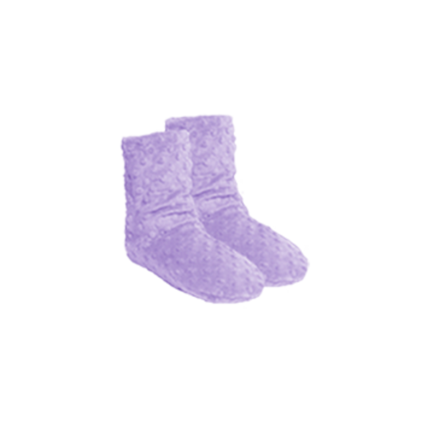 Lilac - Women's Spa Booties