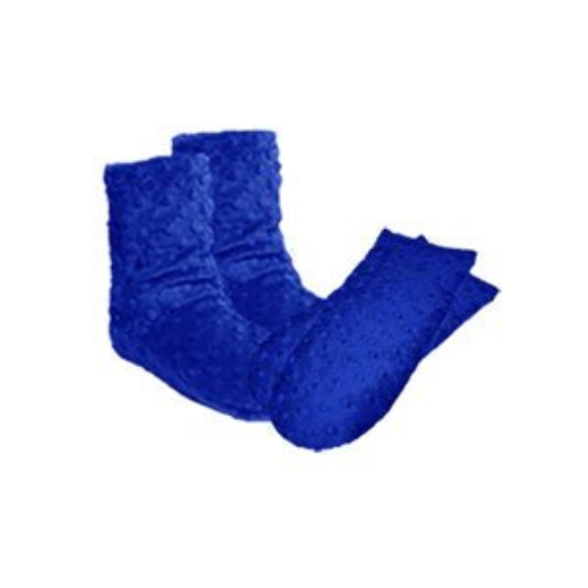 Midnight Blue - Women's Booties/Mittens Set