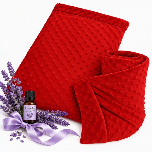 Scarlet - Back Wrap & Heat Wrap & Essential Oil Spa Gift Set