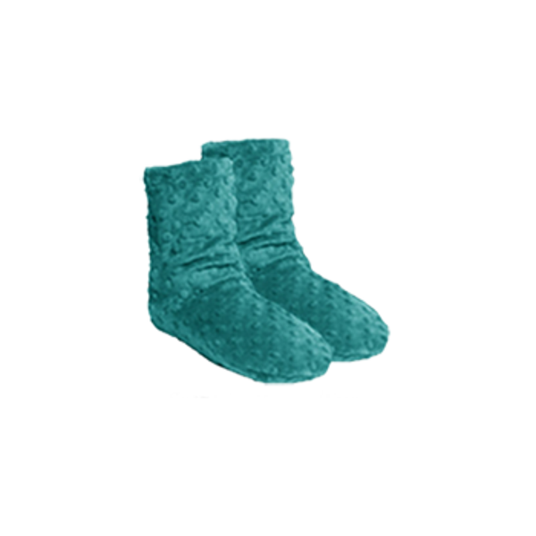 Teal - Women's Spa Booties