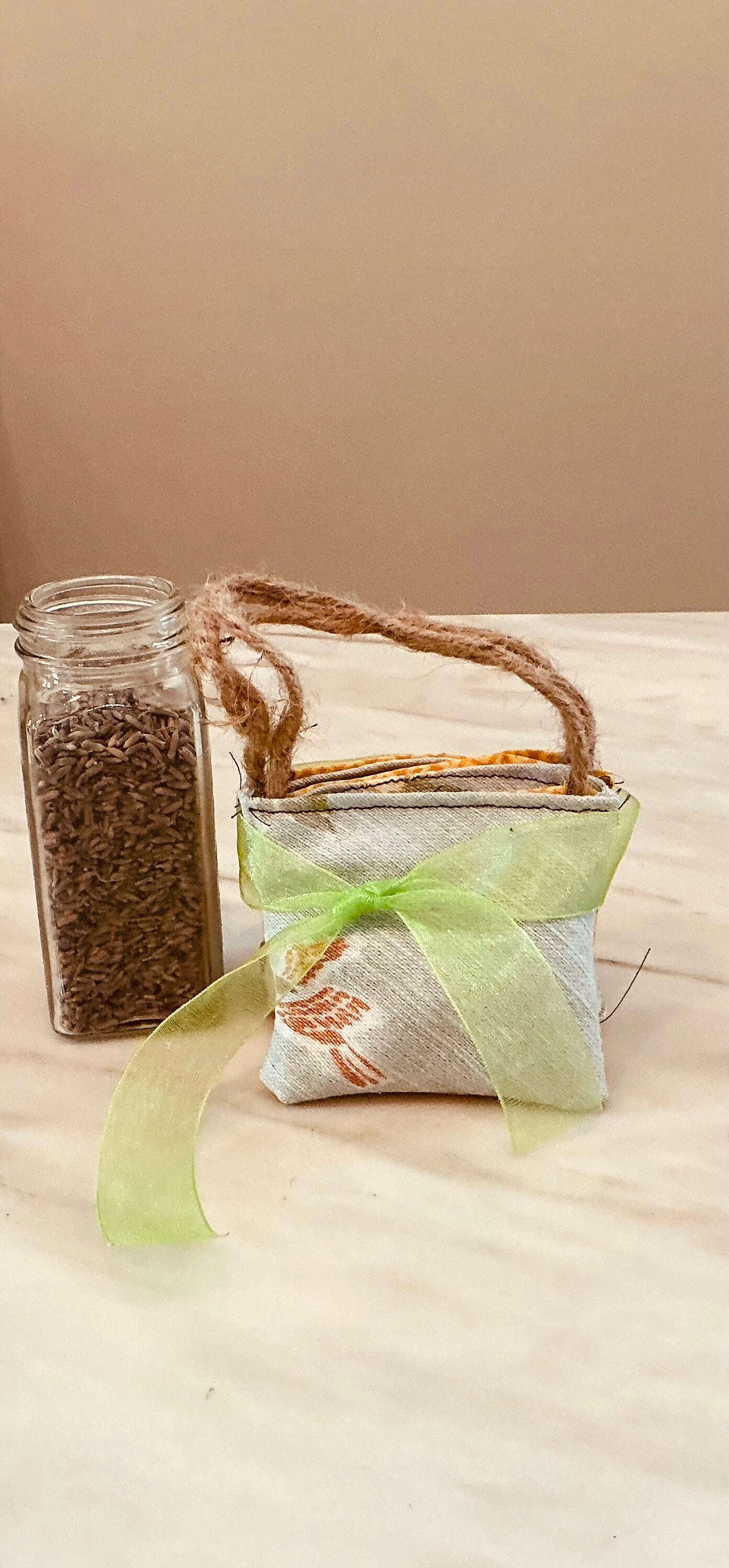 Lavender Sachets Numbered 7 thru 9