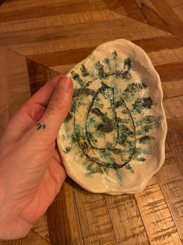 Fern Plate.