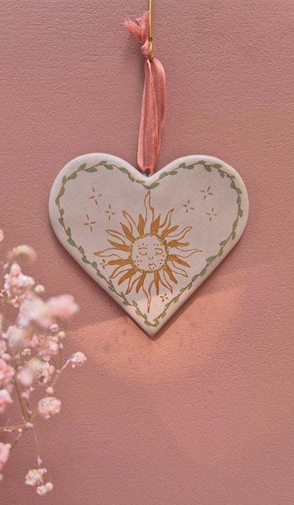 Heart with the sun