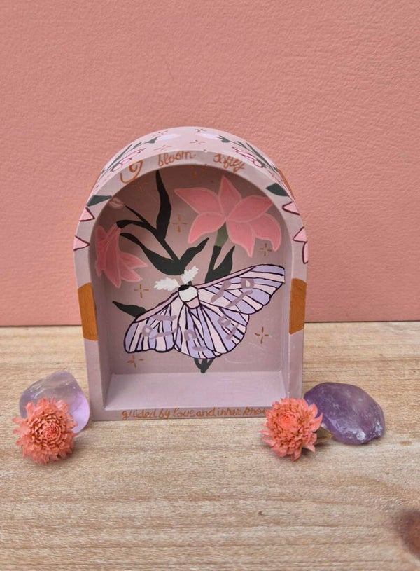 The whispers of soul- Altar the lily and the moth