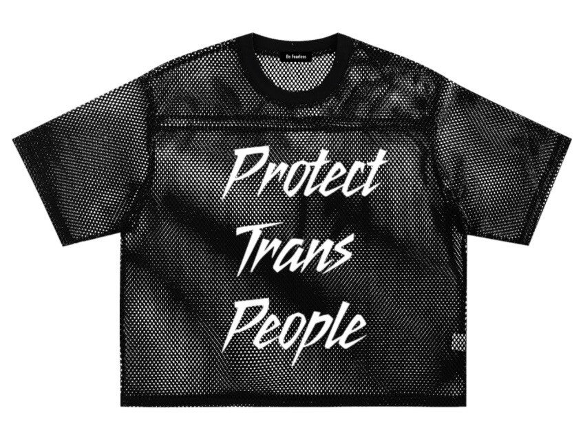 Protect Trans People Mesh cover