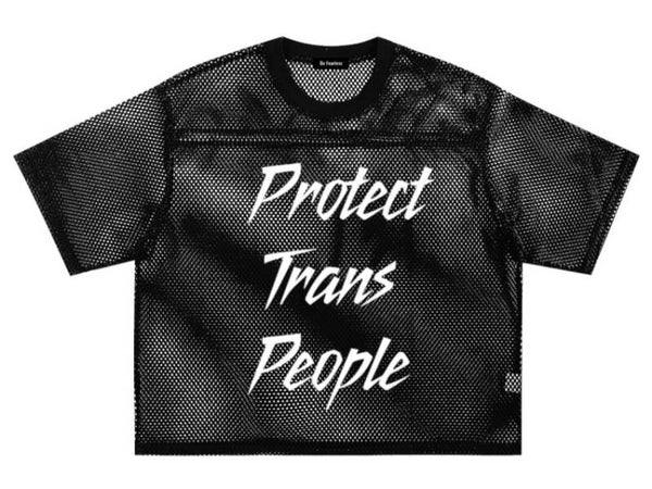 Protect Trans People Mesh cover