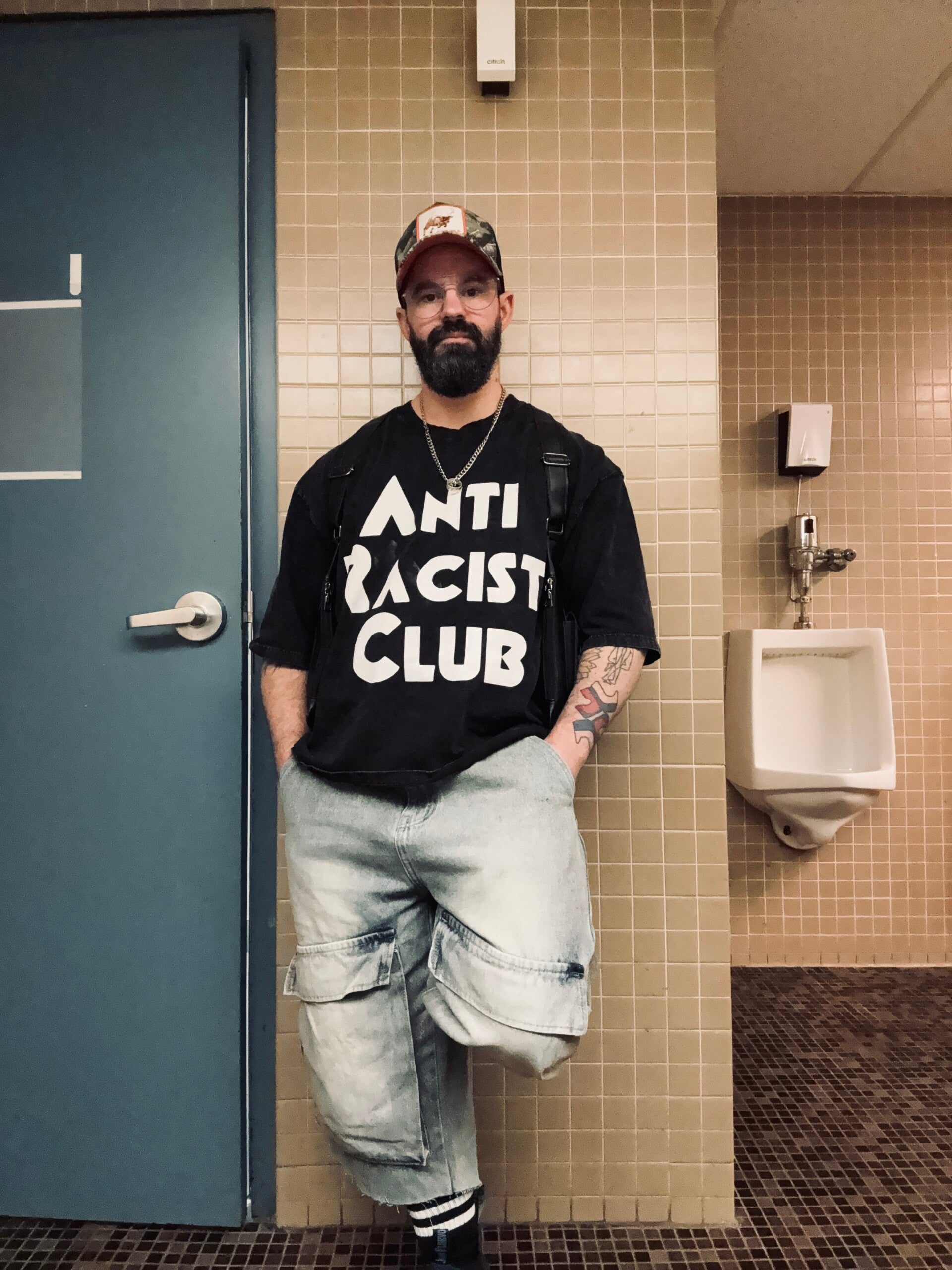 Anti Racist Club Pump Cover