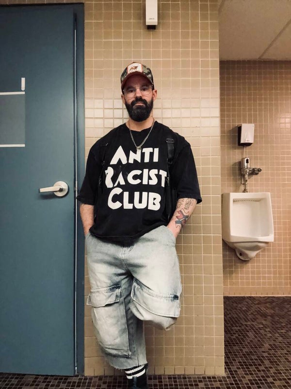Anti Racist Club Pump Cover