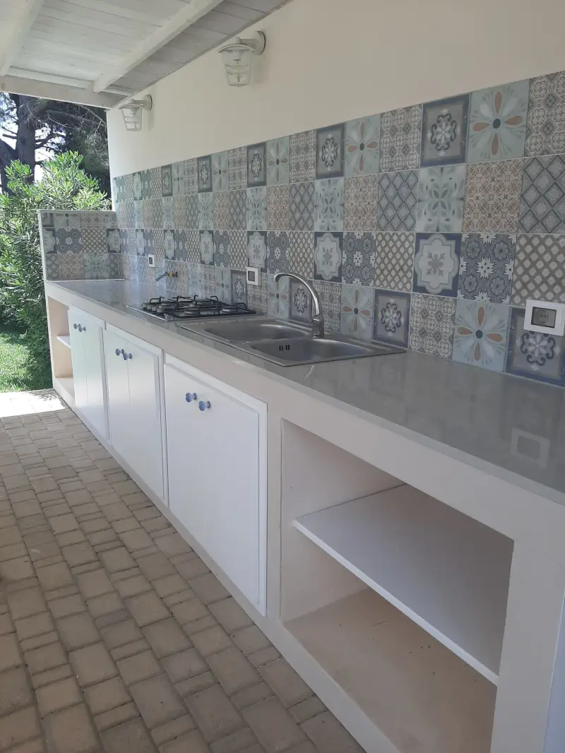 villa al mare il giardino dei coralli cucina