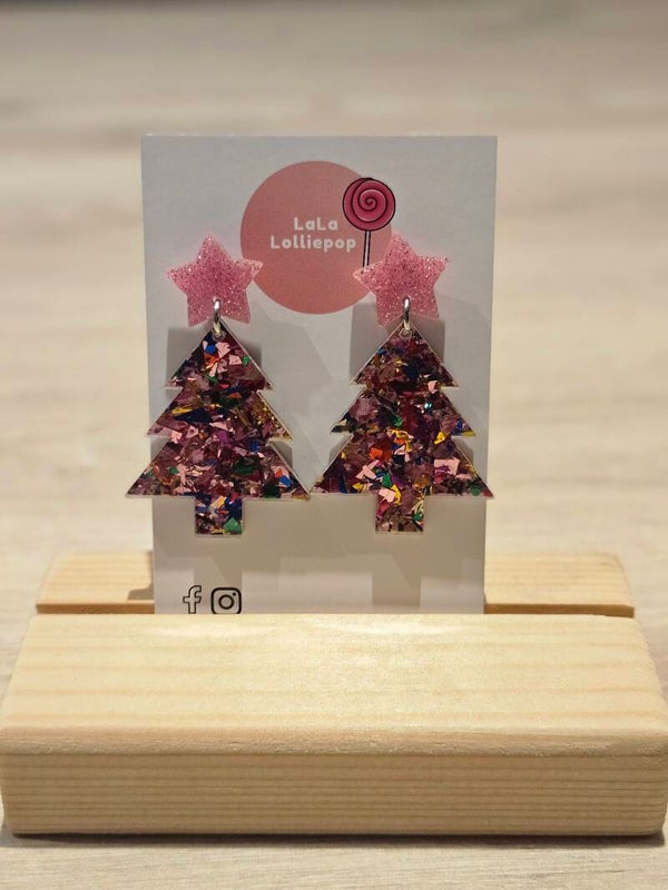 Kerstboom Roze