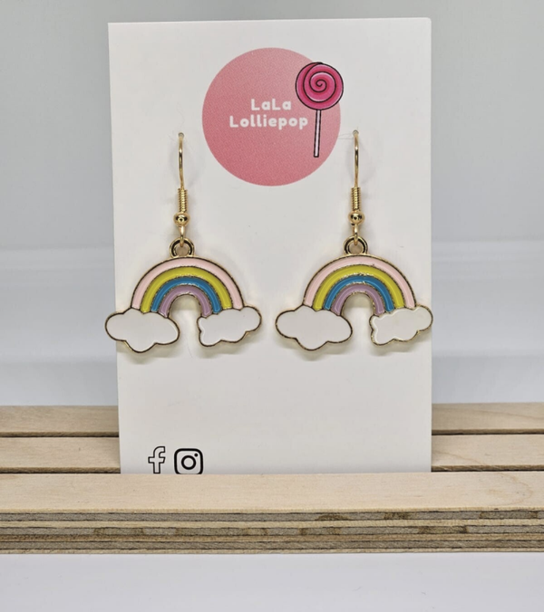 Rainbow oorbellen