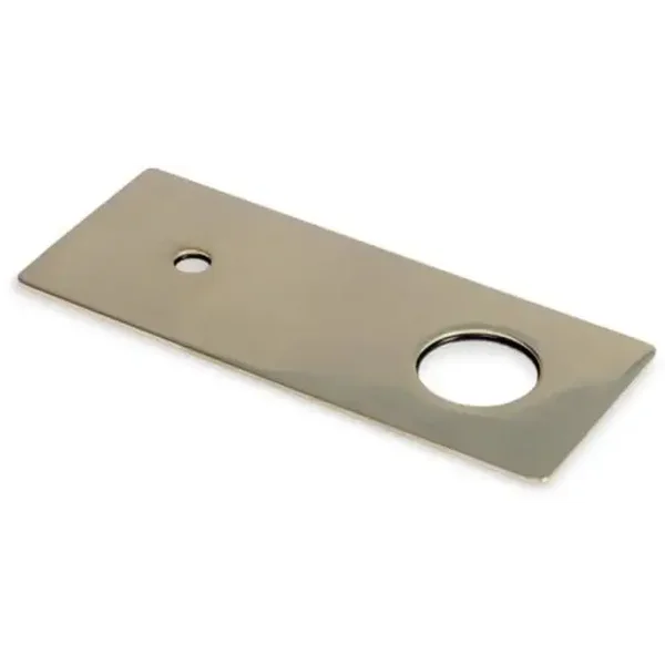 893. HUISMERK vierkante afdekplaat wastafelkraan - 'GOLD'