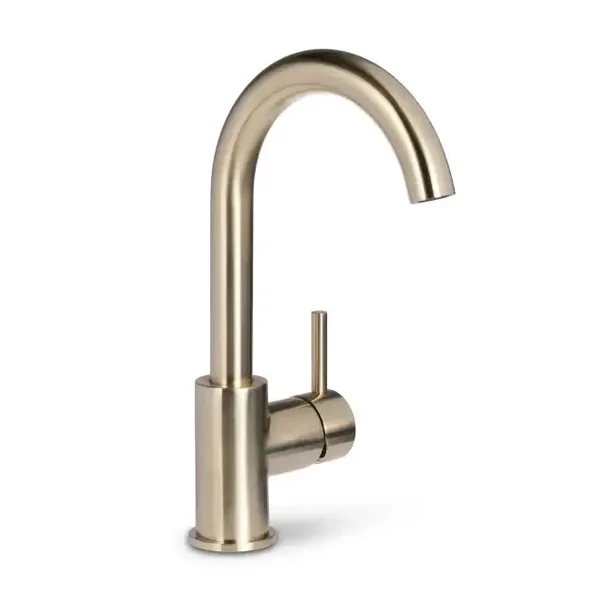 891. HUISMERK wastafelkraan XL - 'GOLD'