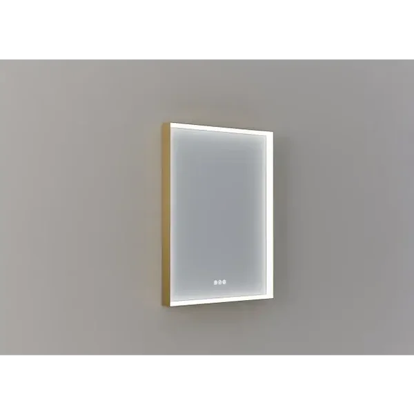 957. HUISMERK spiegel 60x80 - 'GOLD'