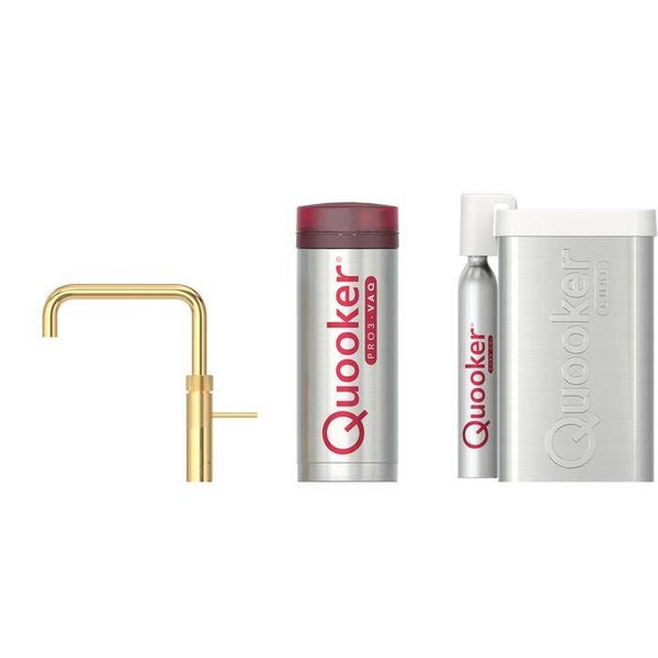 271. QUOOKER kokend heet/bruisendwaterkraan (3ltr) - 'GOLD'