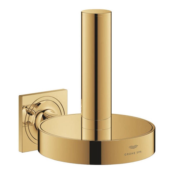 1083. GROHE reserve wc rol-houder - 'GOLD'