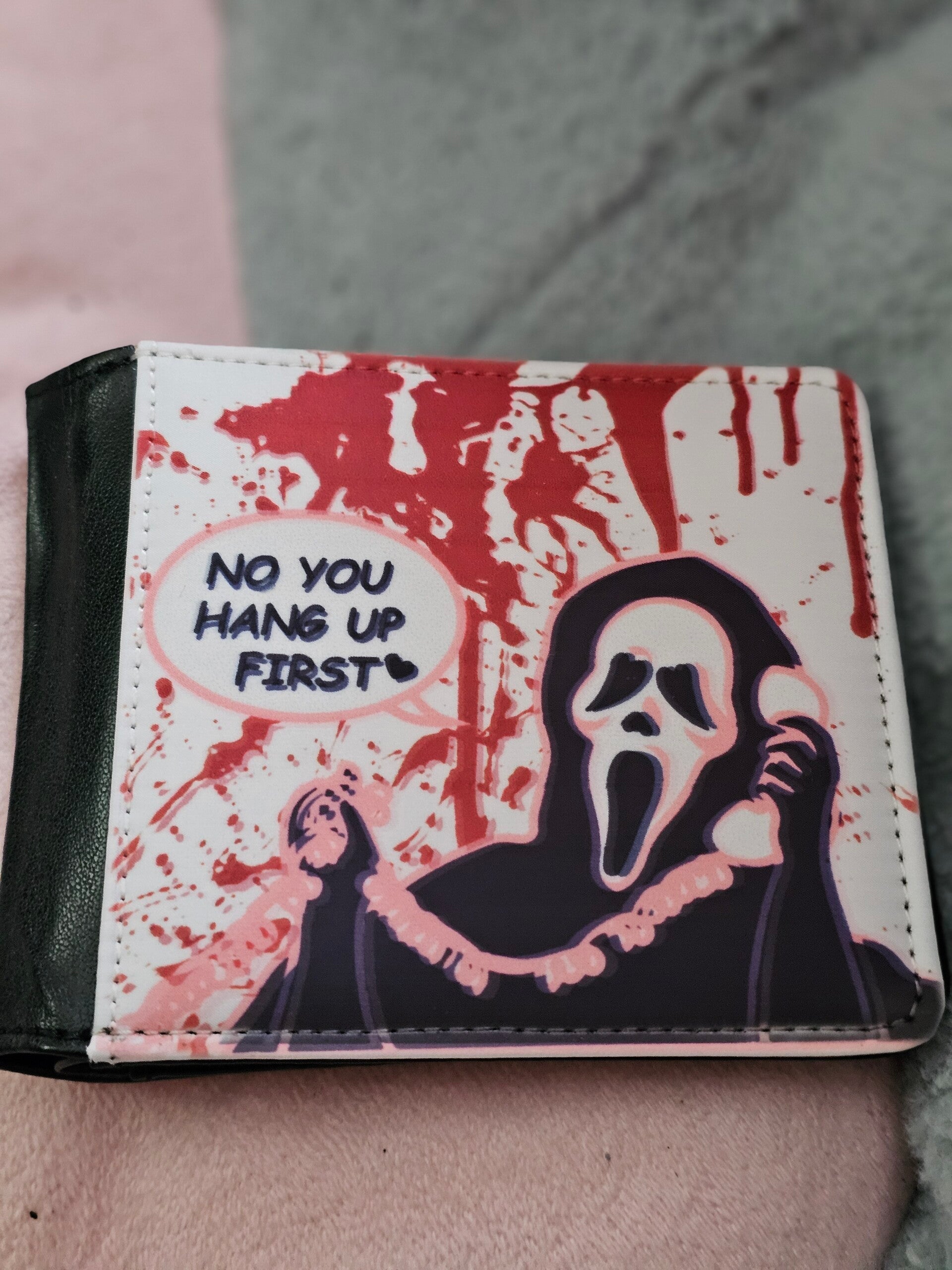 Porte feuille ghost face