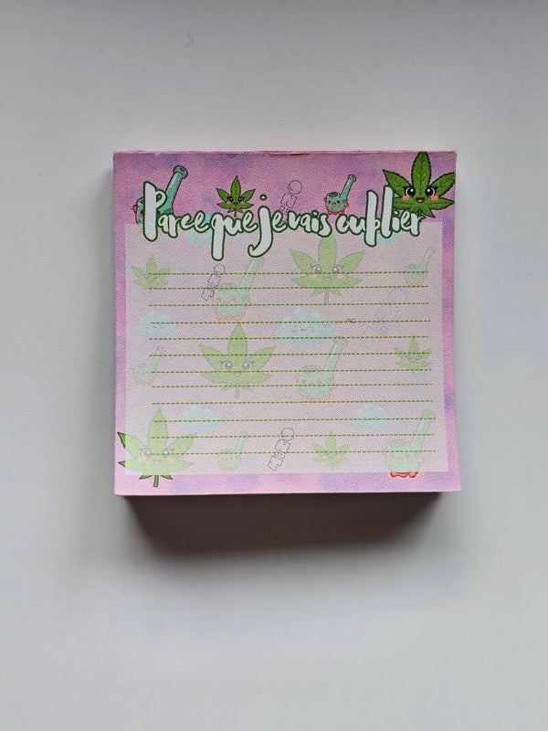 Bloc note cute 420 rose