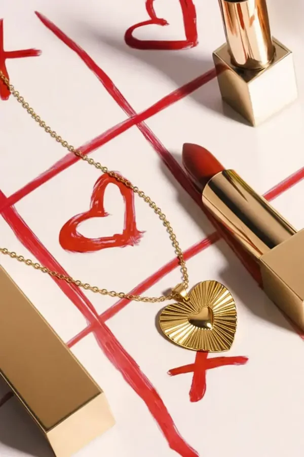 Stainless Steel Pendant necklaces Heart