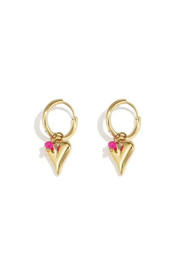 Vivid Heart Earrings