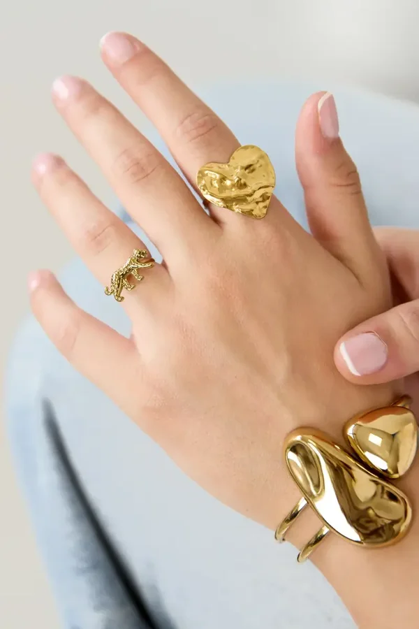Statement ring Panthera