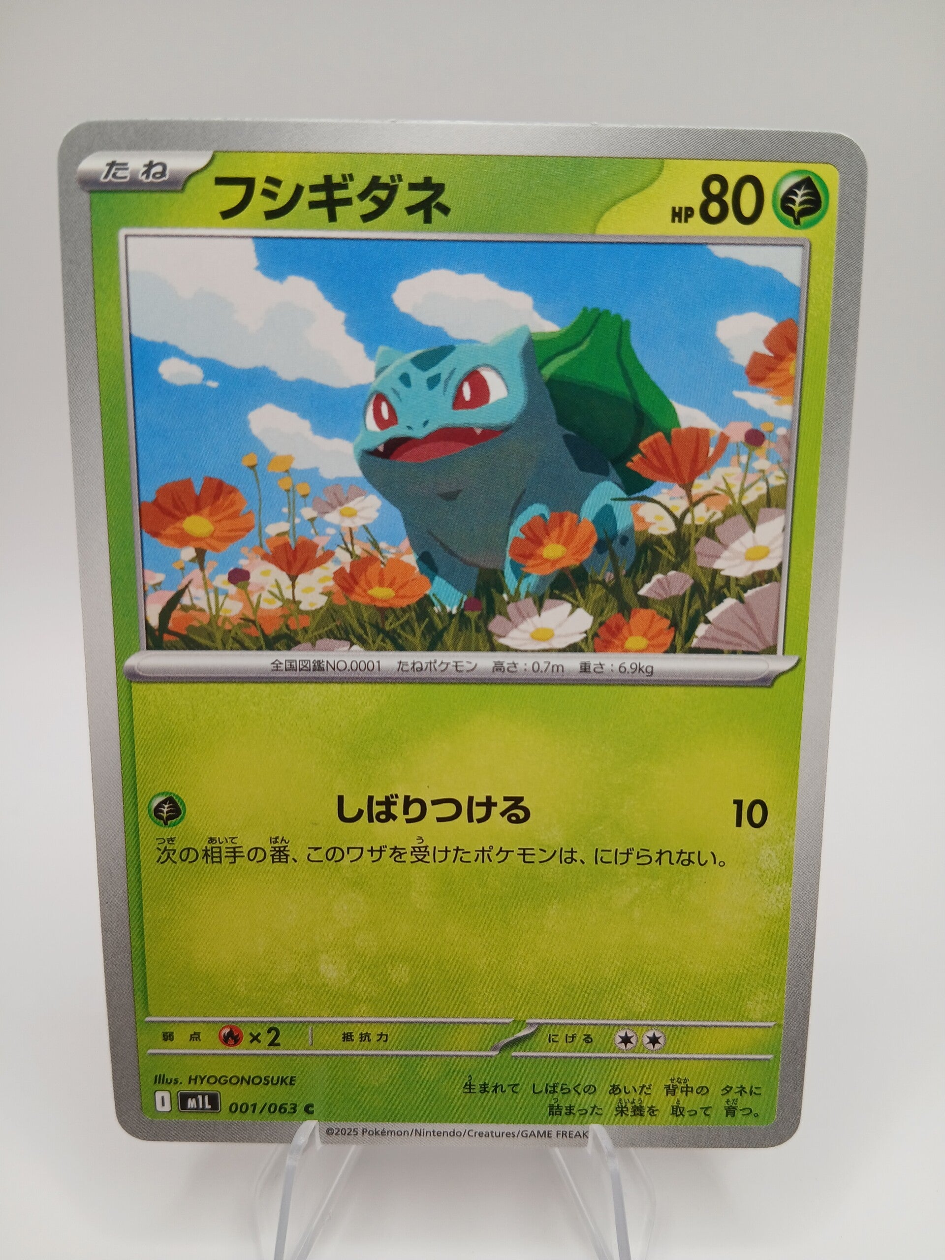 pokemon - bulbasaur - 1 - mega brave - normal - japans